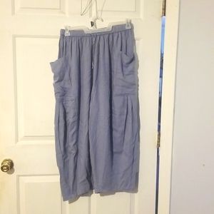 Free People Blue Quinn Pants Size XS